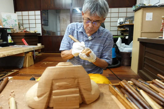 常に学び、楽しんで。井波彫刻師　島田見根夫