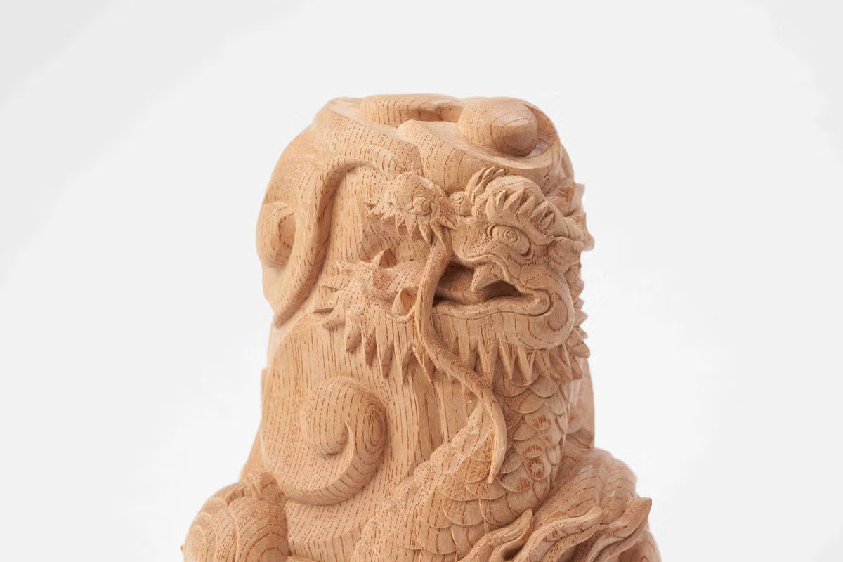 龍（円筒形置物）
