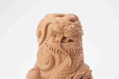 龍（円筒形置物）