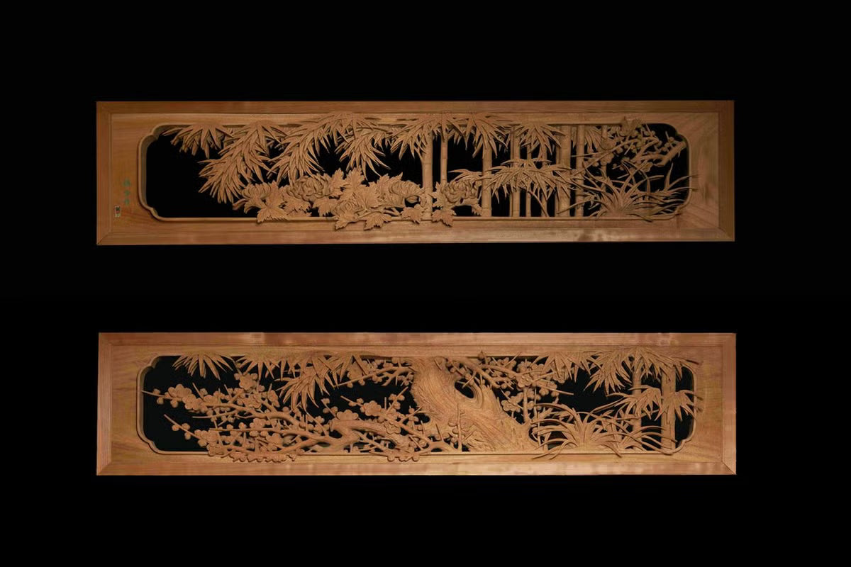 欄間（四君子）