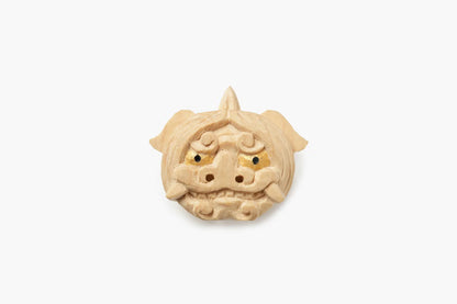一角獅子頭（帯どめ）