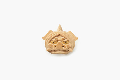一角獅子頭（ピンバッジ）