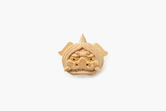 一角獅子頭（ピンバッジ）